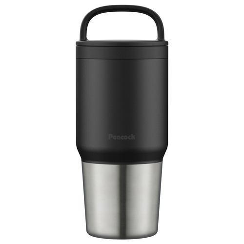 ピーコック AEF-60 スクリューマグ 食洗機対応 0.6L ブラック