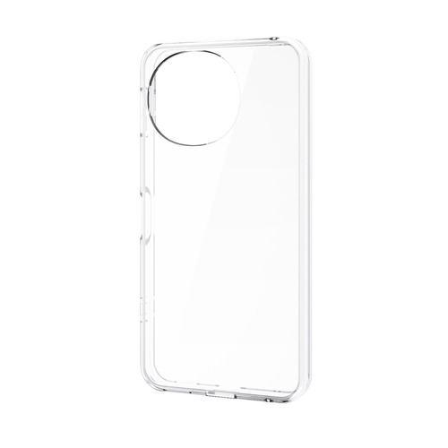 エレコム PM-S253HVCKCR AQUOS sense10 ( SH-53F ) ケース ハイブリッド カバー ストラップホール付 クリア