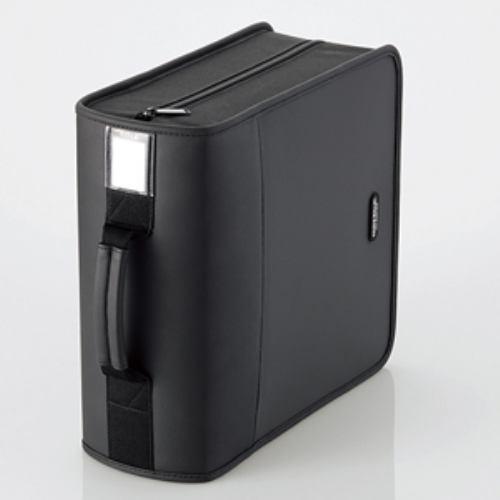 ケース エレコム CD DVD CCD-SS320BK CD/DVDファスナーケース 320枚収納(ブラック)