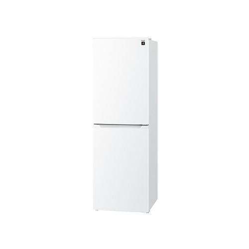 シャープ SJ-BD23R-W 2ドアドア冷蔵庫 (230L・右開き) マットホワイト