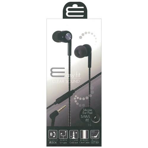 オズマ ESM-SP378BK iPhone/スマートフォン用ステレオイヤホンマイク/3.5φ