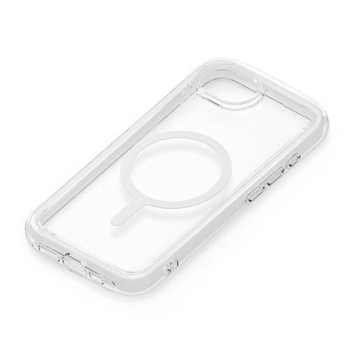 PGA PG-25KMA04CL iPhone 16e用 MagSafe対応 エアクッションケース スノー