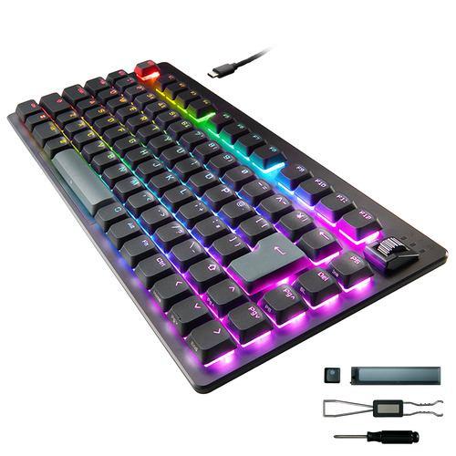 エレコム TK-VK720ALBK V custom VK720AL 有線キーボード 日本語配列 Windows対応 ブラック
