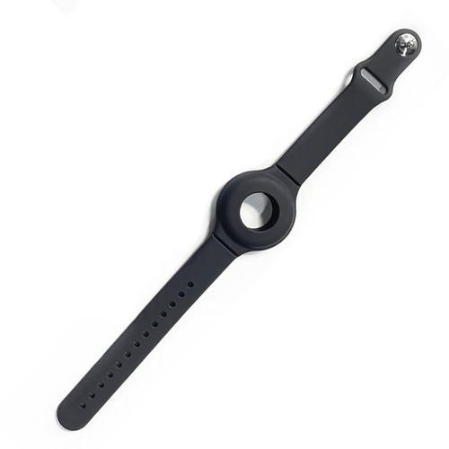 エアージェイ ATB-2 BK 見守りベルト for KIDS バンド型AirTagケース シリコン ブラック