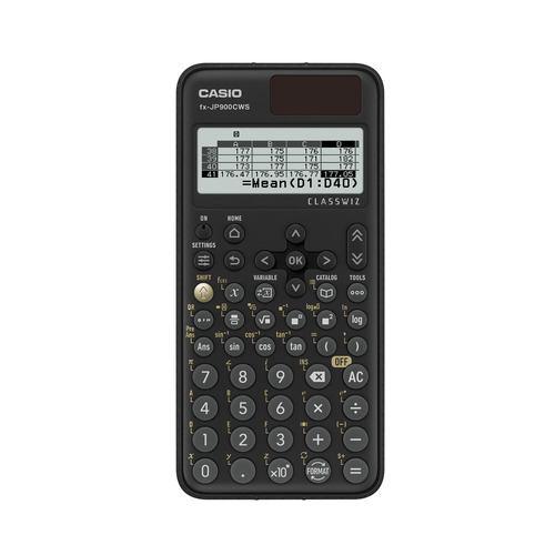 カシオ計算機 fx-JP900CWS-N 関数電卓 表示桁数10桁 700関数以上 4階調液晶搭載 ブラック