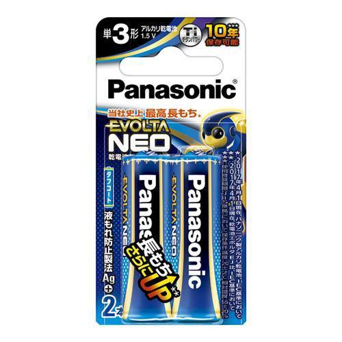 パナソニック LR6NJ/2B 単3形乾電池 「エボルタネオ」 2本パック LR6NJ/2B