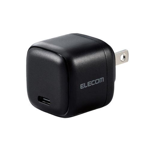 エレコム MPA-ACCP7320BK USB Power Delivery 20W AC充電器(USB Type-C×1) スマホ・タブレット対応