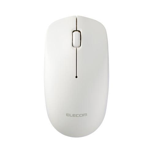 エレコム M-LE10BRXWH Bluetooth 光学式マウス 3ボタン Windows Mac対応 ホワイト