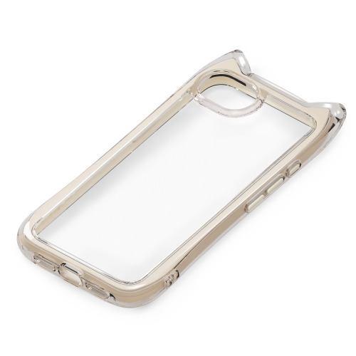 PGA PG-25KAR10BE iPhone 16e用 ネコミミ エアクッションケース ベージュ