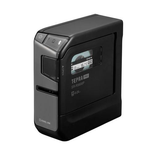 キングジム SR-R5600P ラベルプリンター「テプラ」PRO USB接続・Bluetooth・乾電池対応 Windows Mac対応 黒