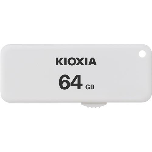 KIOXIA KUS-2A064GW USBフラッシュメモリ Trans Memory U203 64GB ホワイト