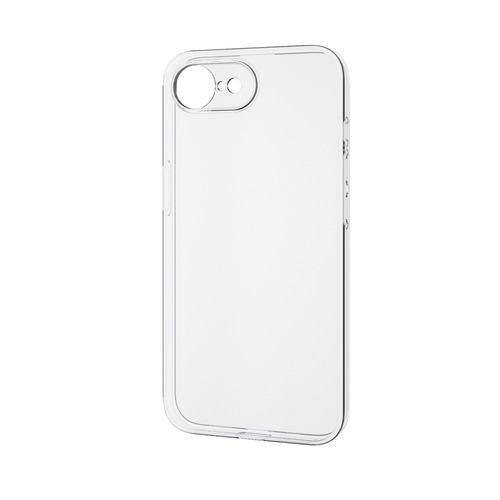 エレコム PM-A25SUCTKCR iPhone 16e ソフトケース 極限 メタルステッカー付