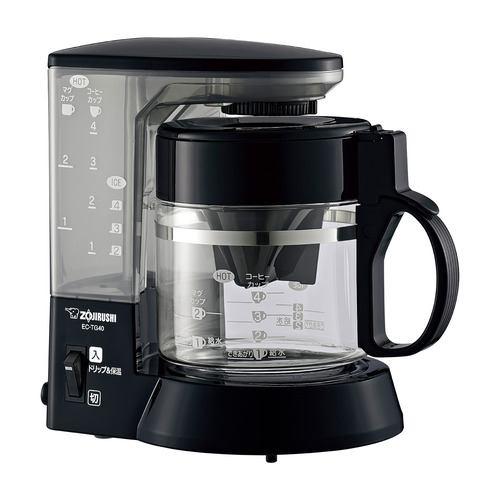 象印マホービン EC-TG40-BA ドリップ式コーヒーメーカー 浄水フィルター搭載 ブラック