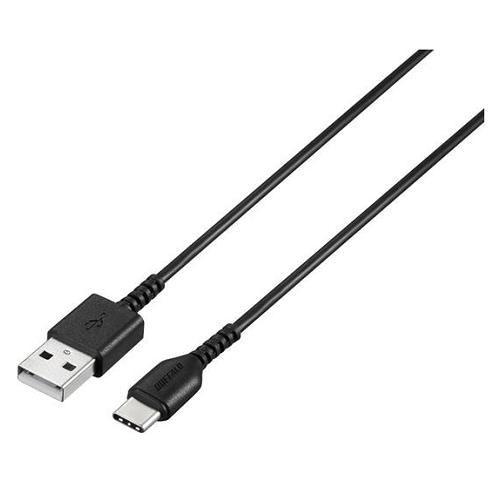 バッファロー BSMPCAC115BK USB2.0ケーブル(Type-A to Type-C) ブラック 1.5m