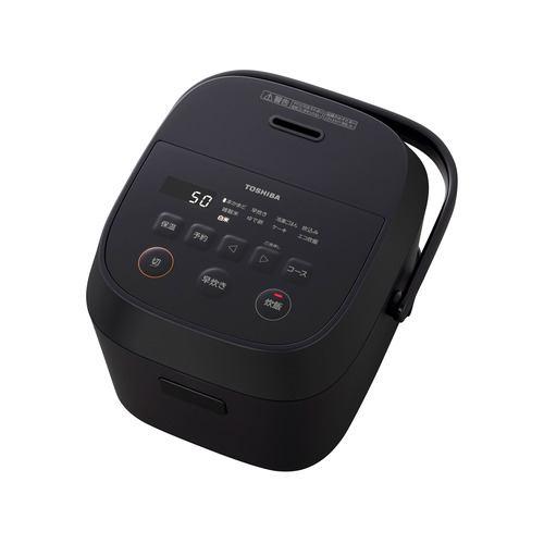 東芝 RC-5AMX(K) マイコン炊飯器 厚釜1.7mm ふっくら炊き上げ 3合炊き ブラック