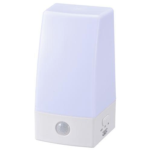 オーム電機 NIT-BLA6JS-WN LEDセンサーライト 人感・明暗