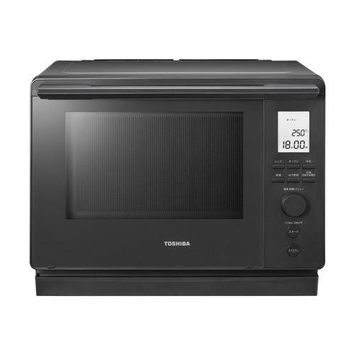 東芝 ER-D100B(H) 角皿式スチームオーブンレンジ 石窯ドーム 30L アッシュグレージュ