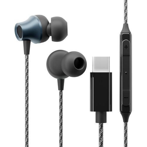 PGA PG-SETC2BK3 USB Type-C ステレオイヤホン タフケーブル/カナルタイプ Premium Style ブラックPGSETC