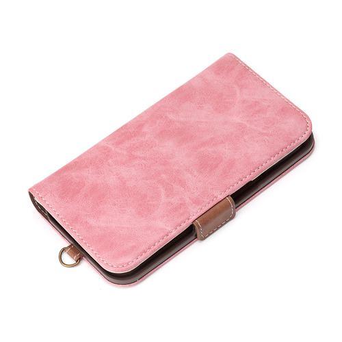 PGA PG-23DFP03PK iPhone15ProMax フリップカバー Premium Style ダスティピンク PG23DFP03PK