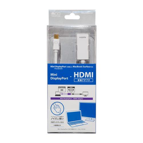 ミヨシ DPA-2KHD/WH miniDisplay-HDMIアダプタ 2kタイプ ホワイト