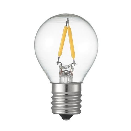 ヤザワ LDA1LG35E17C2 フィラメントLED 15W S35 ミニランプ形 E17 クリア
