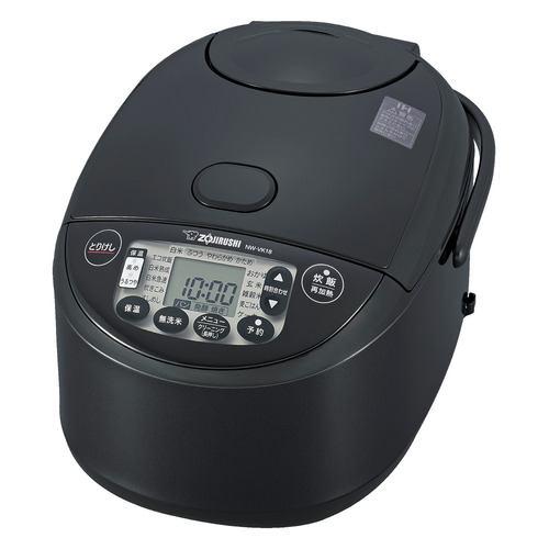 象印マホービン NW-VK18-BA IH炊飯ジャー 極め炊き 黒まる厚釜採用 1升炊き ブラック