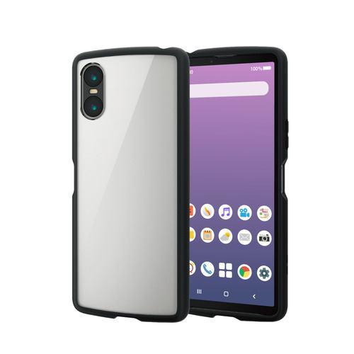 エレコム PM-X241TSLFCBK Xperia 10 VI SO-52E ケース ハイブリッド カバー カメラレンズ保護設計 TOUGH SL