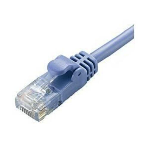 エレコム LD-GPY/BU5 CAT6準拠 Gigabit やわらかLANケーブル ヨリ線 ブルー 5m