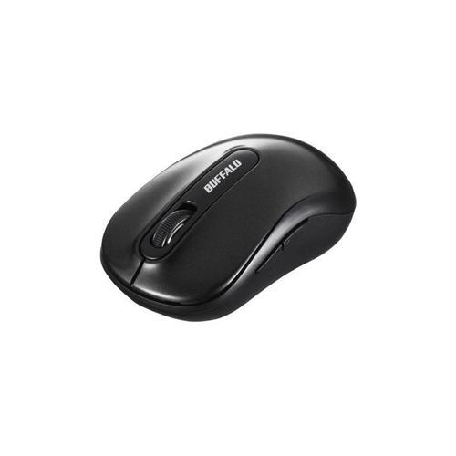 バッファロー BSMBW310BK BlueLEDセンサー搭載無線5ボタンマウス ブラック