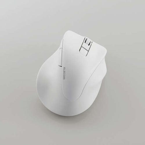 【推奨品】エレコム M-XGM30BBSKWH 静音 Bluetooth5.0マウス EX-G 5ボタン Mサイズ ホワイト MXGM30BBSKW