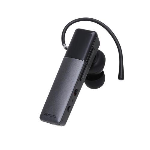 エレコム LBT-HSC21PCBK ワイヤレスヘッドセット Bluetooth 片耳 Type-C充電 Qualcomm cVc HD Voice