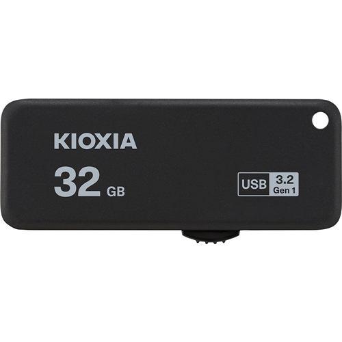 【推奨品】KIOXIA KUS-3A032GK USBフラッシュメモリ Trans Memory U365 32GB ブラック