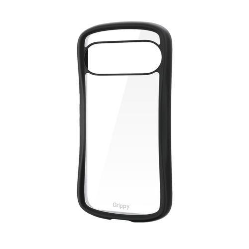 エレコム PM-P252GRPFCBK Google Pixel 10/10 Pro Grippy ハイブリッドケース フレームカラー ブラック