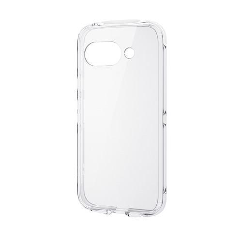 エレコム PM-P251TSLACR Google Pixel 9a ケース ハイブリッド カバー カメラレンズ保護設計 TOUGH SLIM LI