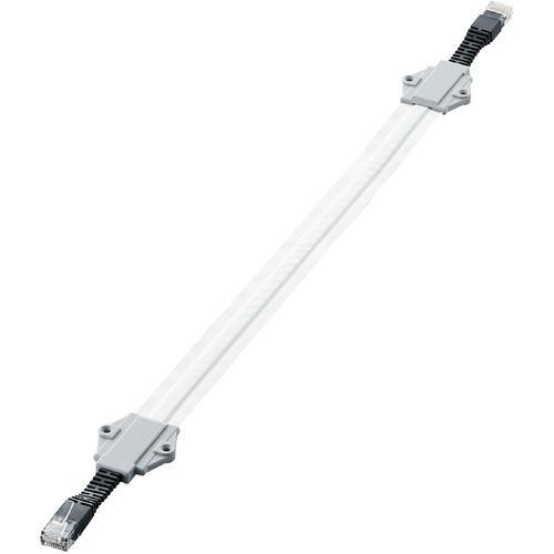 エレコム LD-VAPF6A/SV04 LANケーブル CAT6A準拠 すき間用 0.4m シルバー