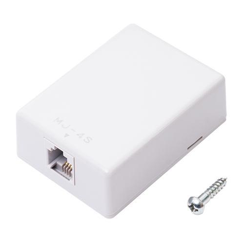ミヨシ DA-R40/GY 6極4芯対応 ローゼット グレー