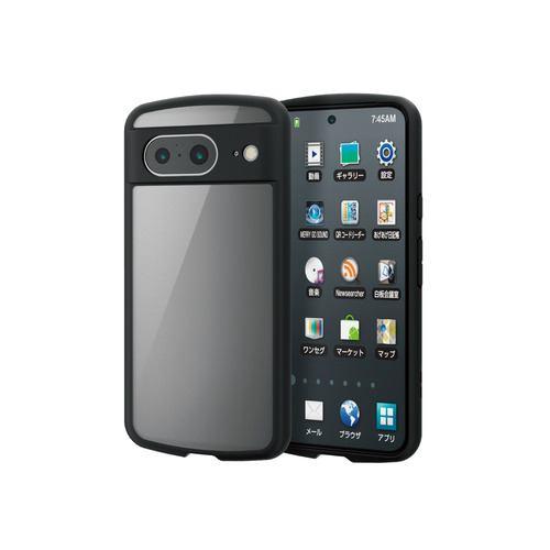 エレコム PM-P233TSLFCBK Google Pixel 8 TOUGH SLIM LITE フレームカラー ブラック