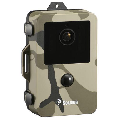 ソァーイング SD8153CS1 SD録画式トレイルカメラ 赤外線センサー搭載 100万画素 IP66防水 2インチ液晶モニター付 迷彩色