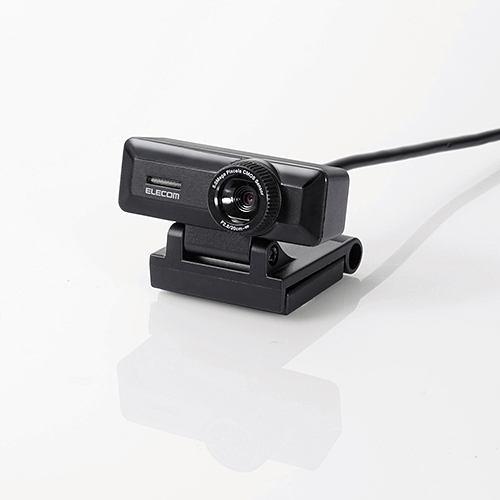 Webカメラ エレコム PC パソコン UCAM-C750FBBK 高精細Full HD対応500万画素Webカメラ