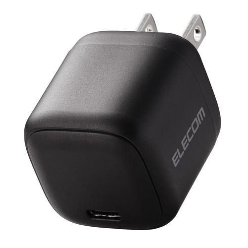 エレコム MPA-ACCP7830BK AC充電器(USB Type-C×1) USB PD 30W GaN II 採用