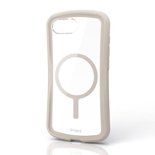 エレコム PM-A26SGRPFMBE iPhone 17e/16e Grippy ハイブリッドケース フレームカラー MAGKEEP