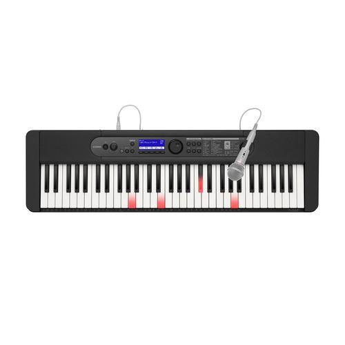 カシオ計算機 LK-550BK 光ナビゲーションキーボード 61鍵盤 3つの脳活機能搭載 230曲ソングバンク マイク付 ブラック