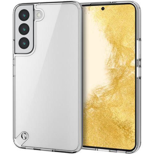 エレコム PM-G221HVCKCR Galaxy S22(SC-51C SCG13) ハイブリッドケース 極み クリア PMG221HVCKCR