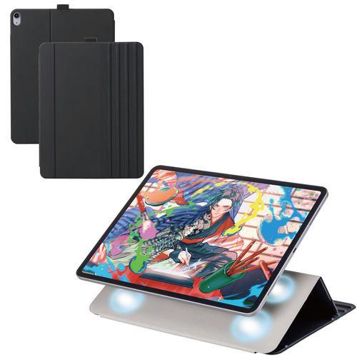 エレコム TB-A25XWVDBK iPad Air ケース 13インチ ( M3/M2 ) マグネット着脱フラップ カバー 8段階スタンド ブラッ