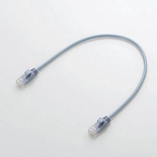 LD-GPY/BU03 やわらかLANケーブル CAT6準拠 0.3m