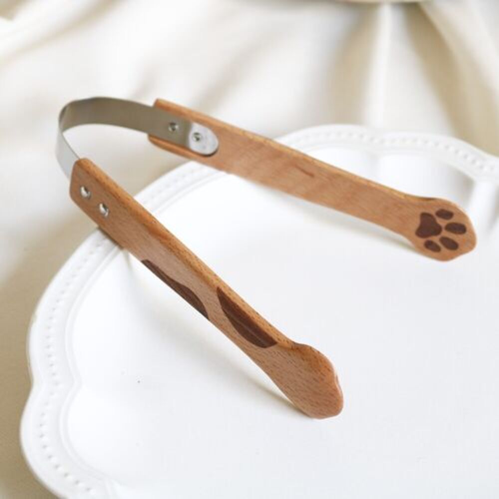 雑貨 トング Mioシリーズ  木製 ねこ 猫 ネコ カトラリー キッチン用品 ギフト プレゼント - 画像3