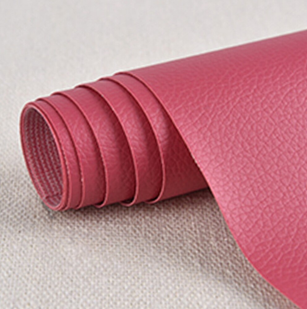 貼るだけ簡単 革補修シート 強力粘着 レザー ソファー  11番チェリーピック - 画像12