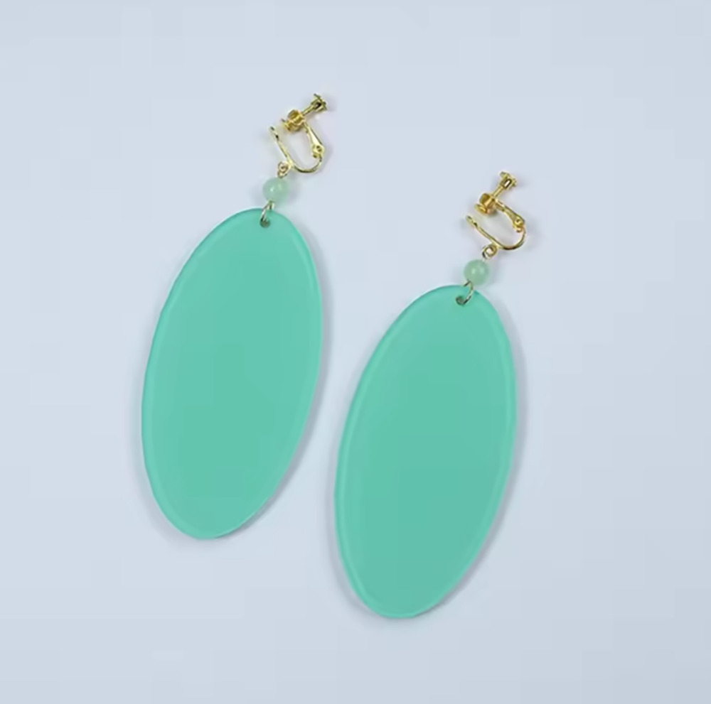 アヤセモモ 綾瀬桃 ダンダダン コスプレ 小物 アクセサリー 合金   イヤリング - 画像1