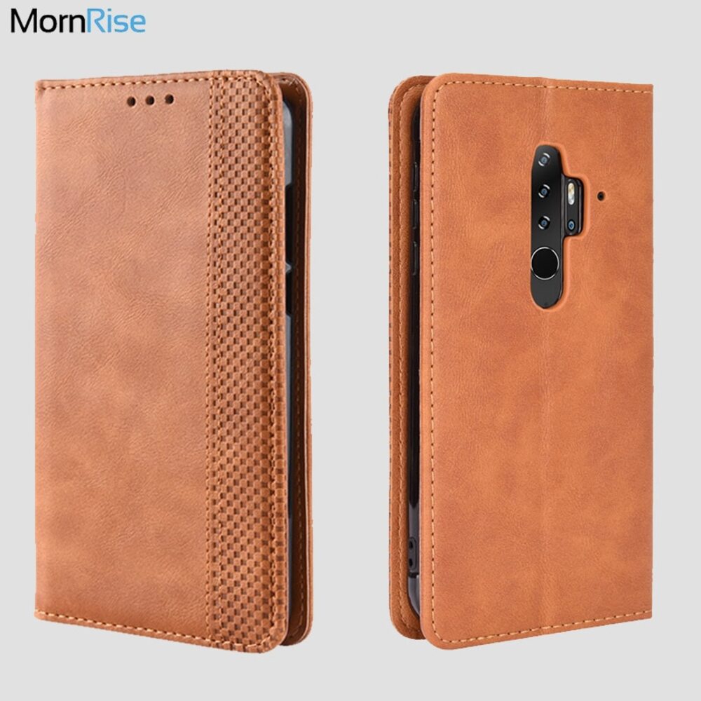 Blackview BV6300Pro ケース ヴィンテージ スリム  BV6300Pro用-褐色 - 画像5