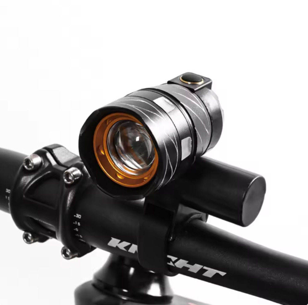 防水 バイクライト 自転車ライト 超高輝度 ヘッドライト 3ライトモード USB充電 3000mAh - 画像5